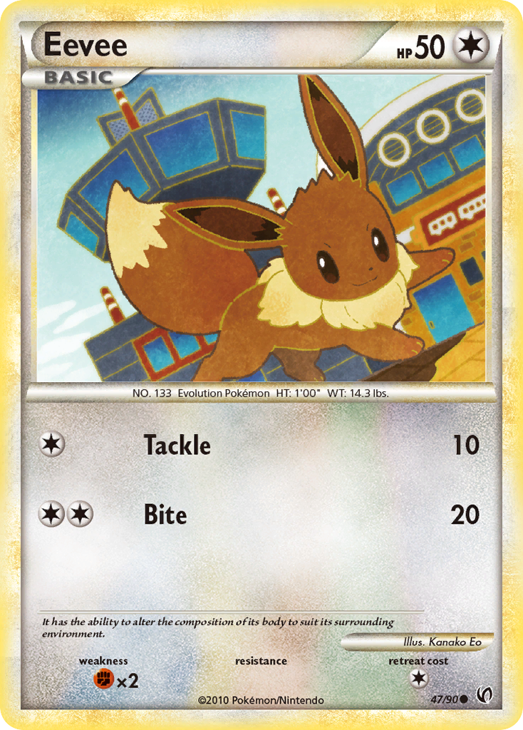 Eevee (47) — Undaunted #47/90