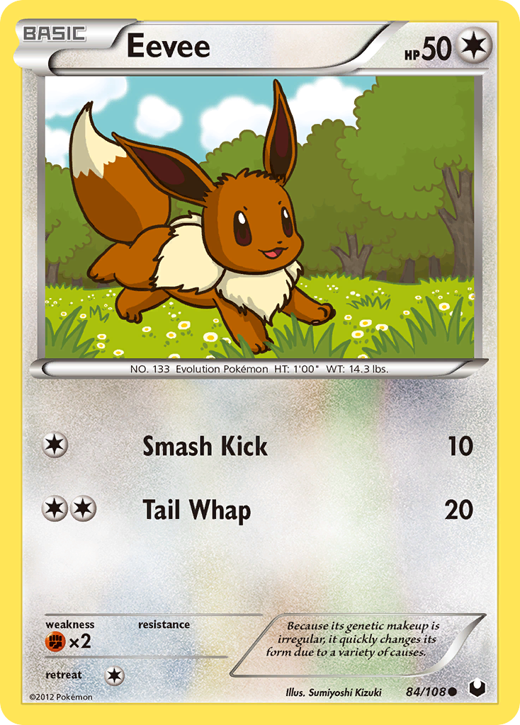 Eevee (84) — Dark Explorers #84/108