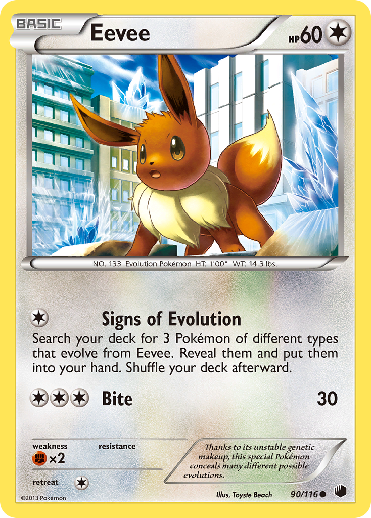 Eevee (90) — Plasma Freeze #90/116