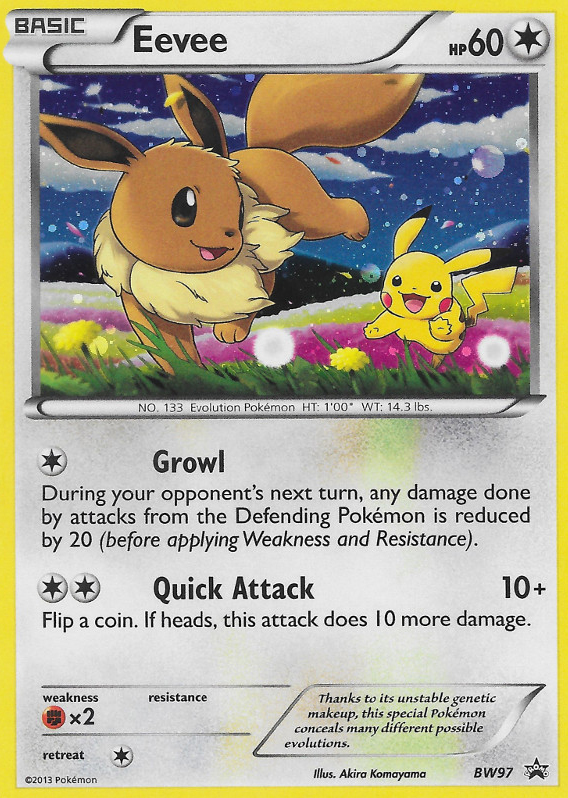 Eevee — Black and White Promos #BW97