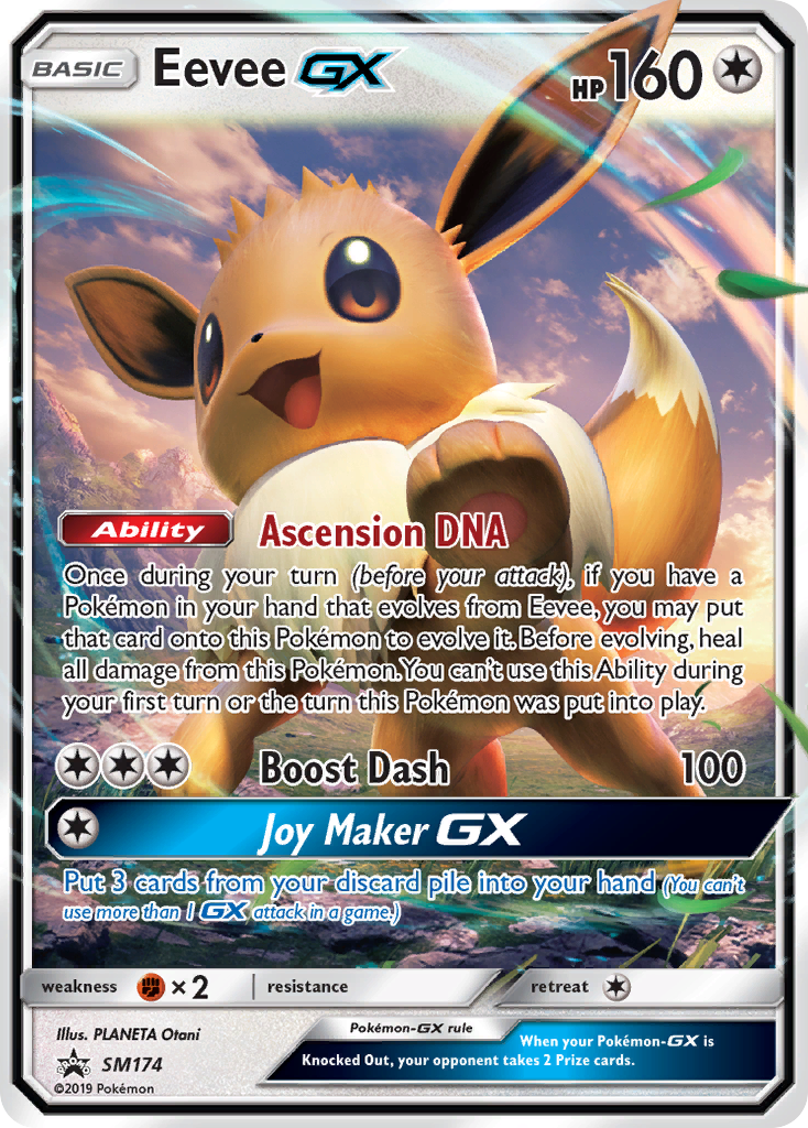 Eevee GX — Jumbo Cards #SM174