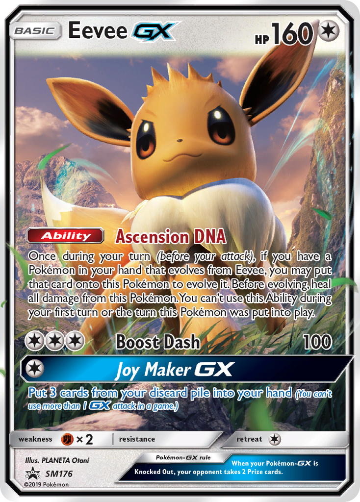 Eevee GX — Jumbo Cards #SM176