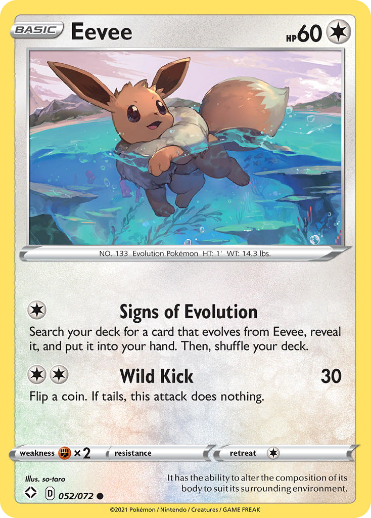 Eevee — Shining Fates #052/072