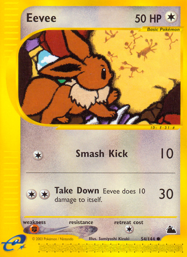 Eevee — Skyridge #054/144
