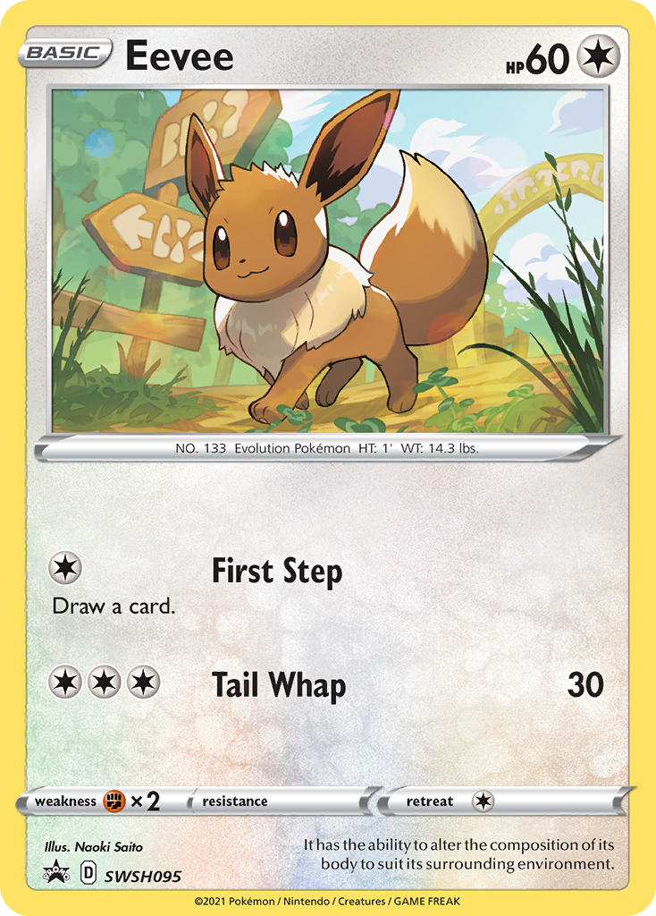 Eevee — SWSH: Sword & Shield Promo Cards #SWSH095