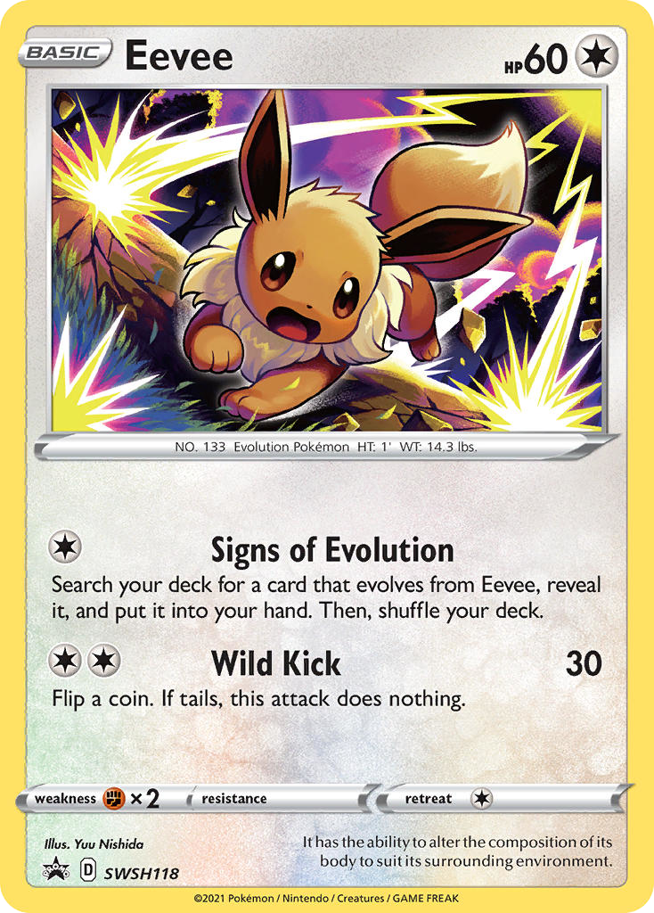 Eevee — SWSH: Sword & Shield Promo Cards #SWSH118