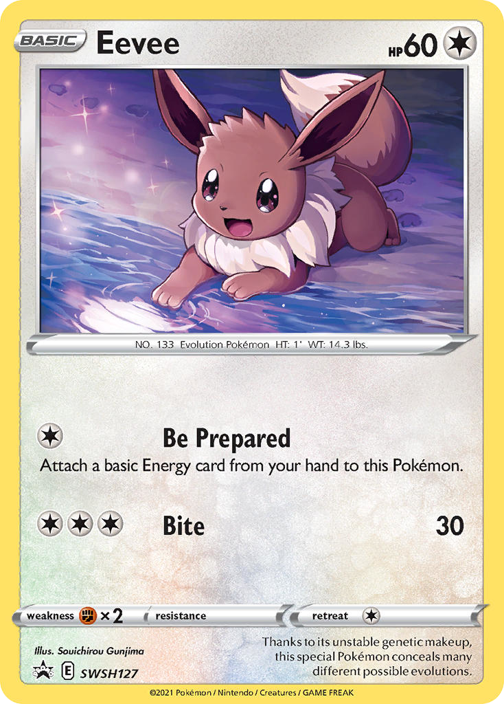 Eevee — SWSH: Sword & Shield Promo Cards #SWSH127