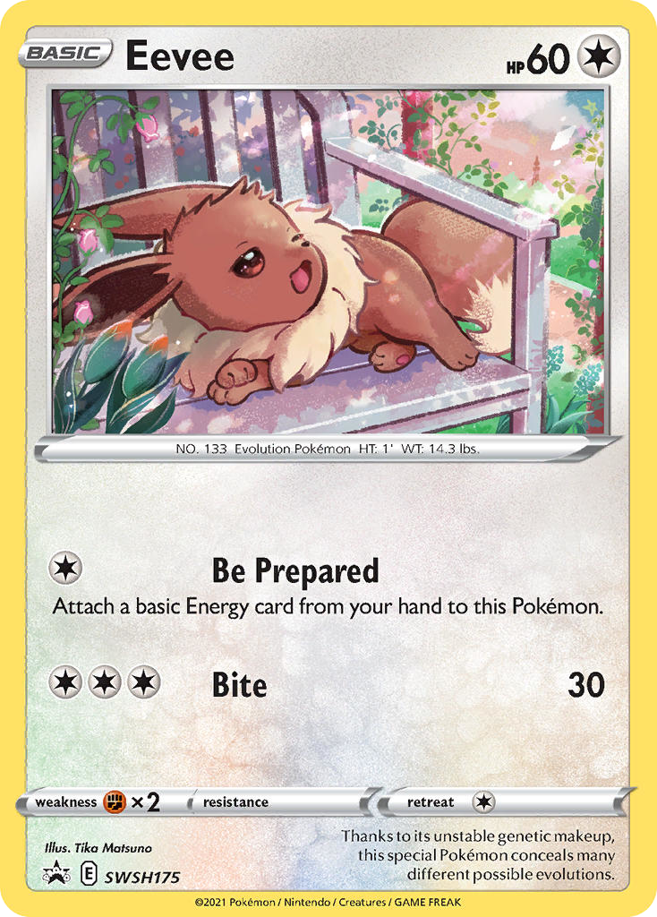 Eevee — SWSH: Sword & Shield Promo Cards #SWSH175