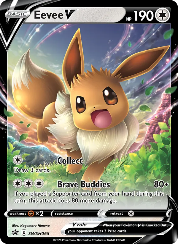 Eevee V — SWSH: Sword & Shield Promo Cards #SWSH065