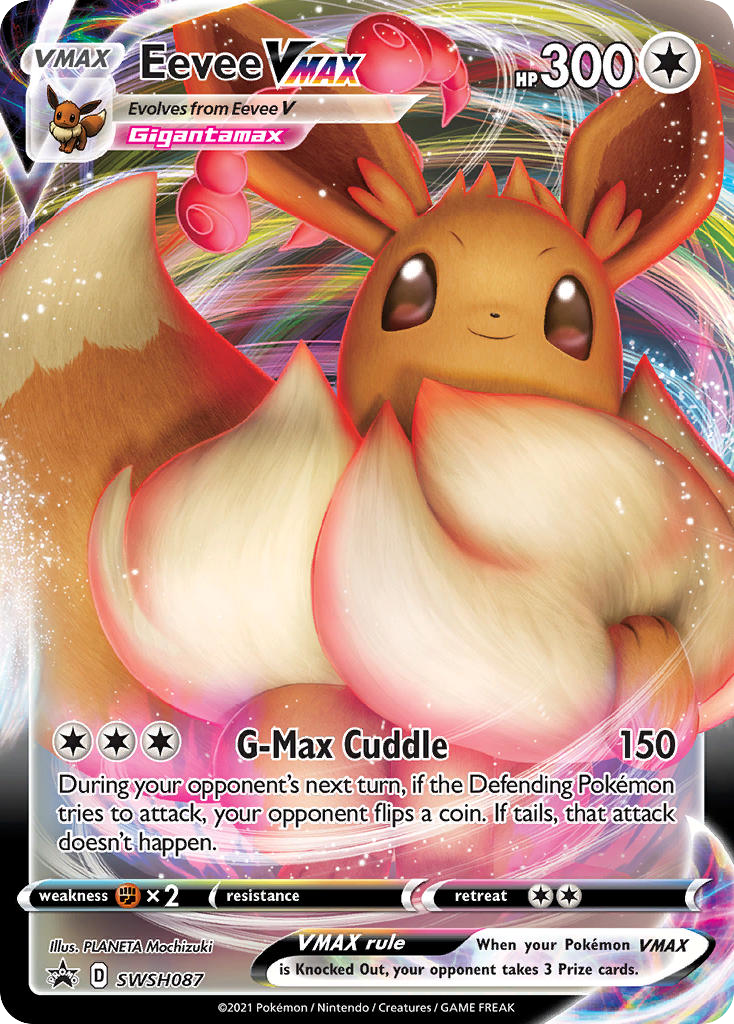 Eevee VMAX — SWSH: Sword & Shield Promo Cards #SWSH087