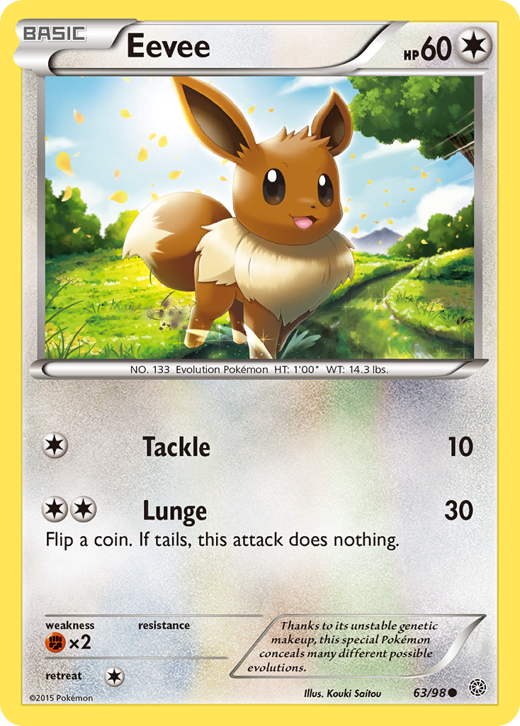 Eevee — XY - Ancient Origins #63/98