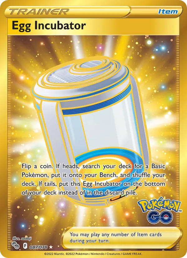 Egg Incubator (Secret) — Pokemon GO #087/078