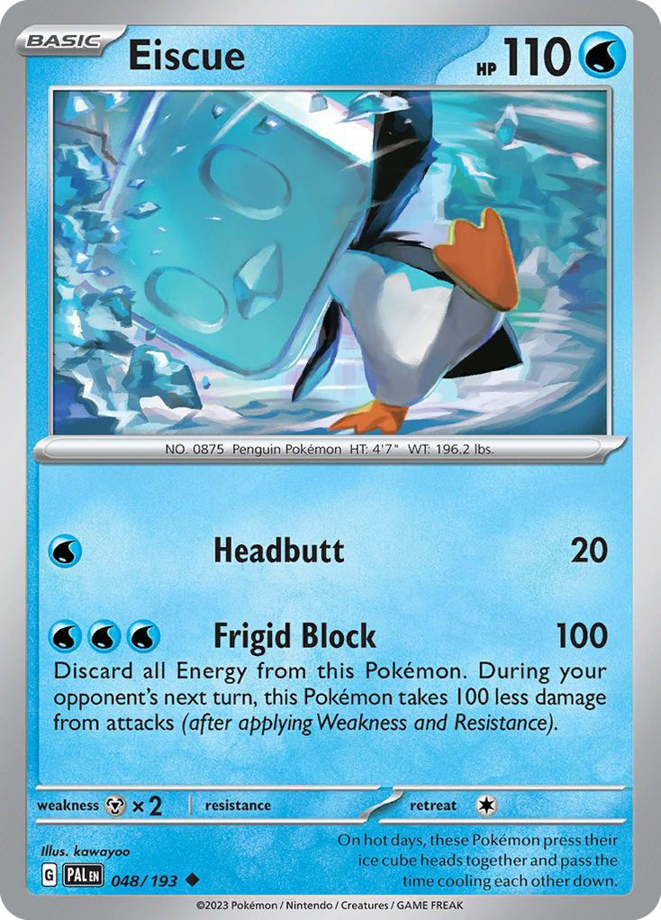 Eiscue — SV02: Paldea Evolved #048/193
