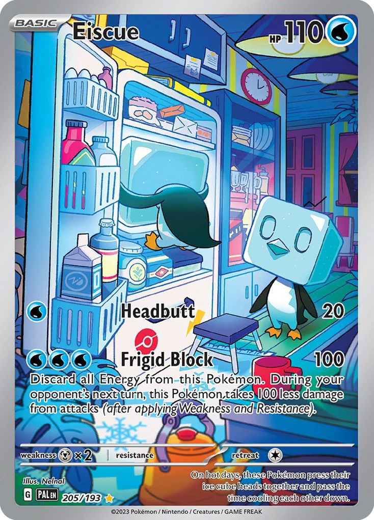 Eiscue — SV02: Paldea Evolved #205/193