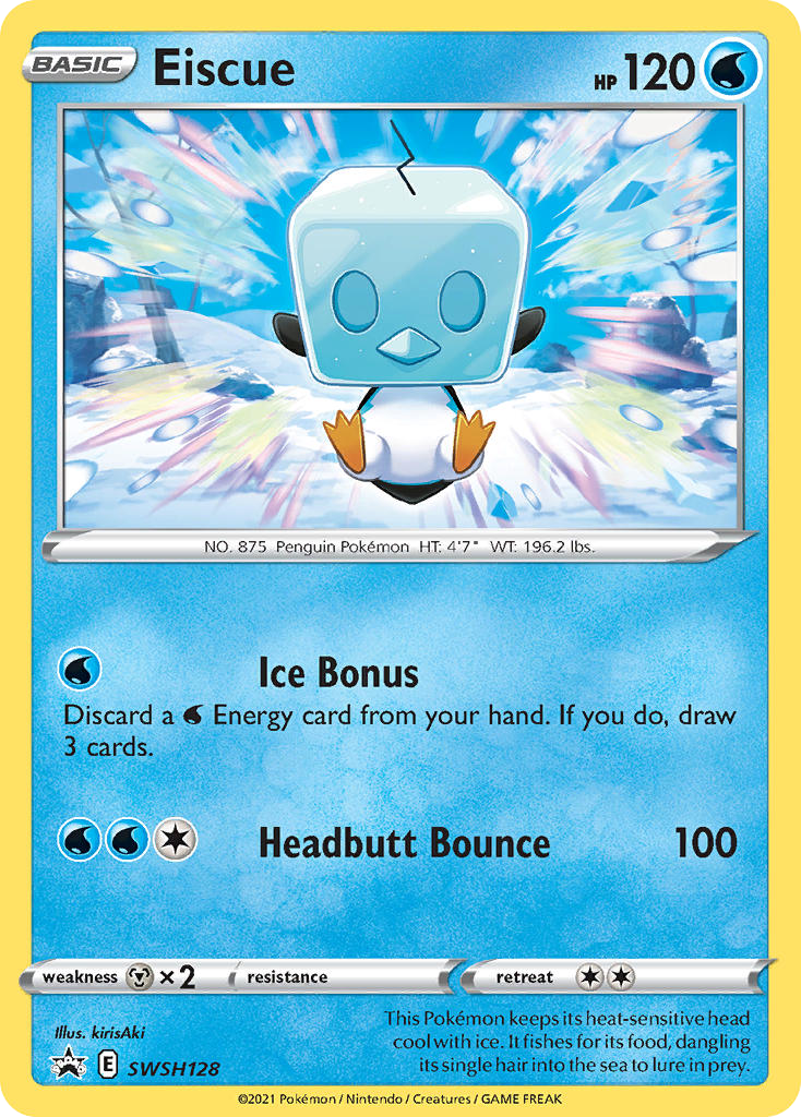 Eiscue — SWSH: Sword & Shield Promo Cards #SWSH128