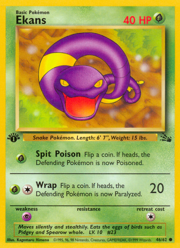 Ekans — Fossil #46/62