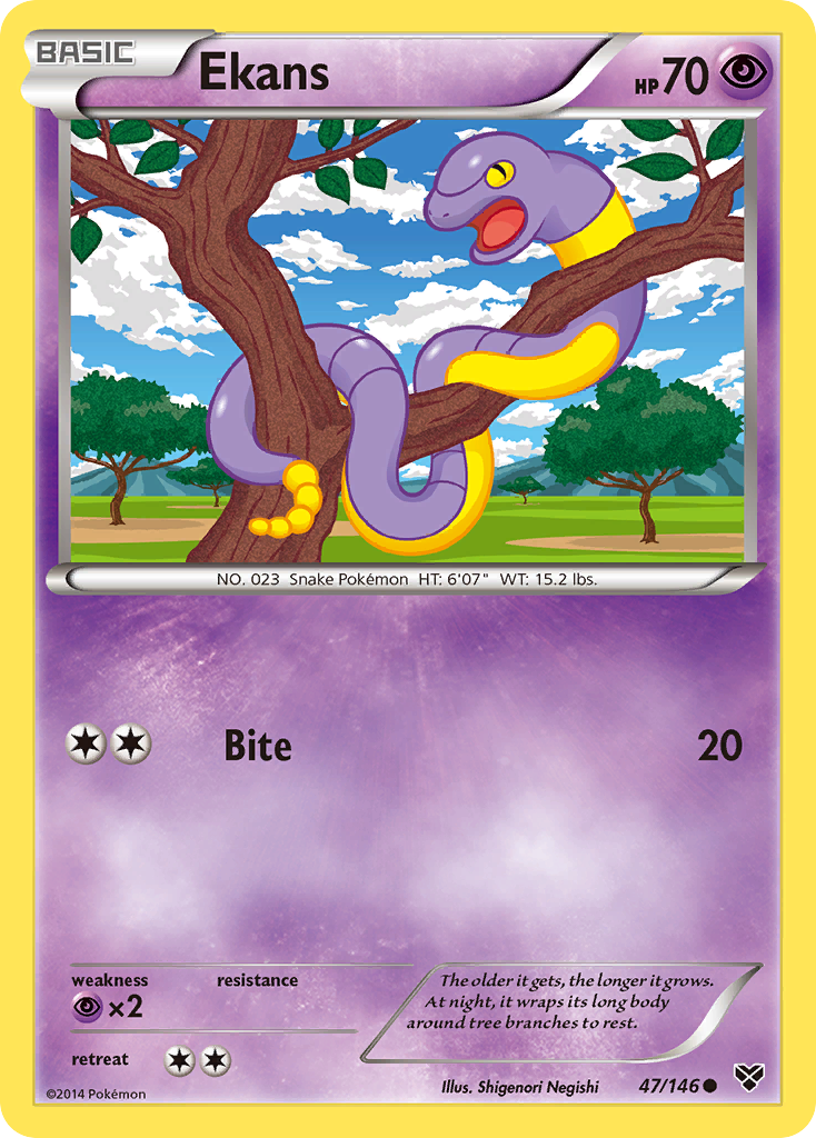 Ekans — XY Base Set #47/146