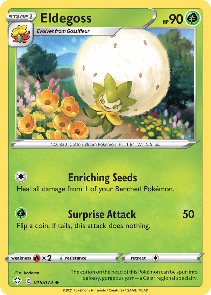 Eldegoss — Shining Fates #015/072