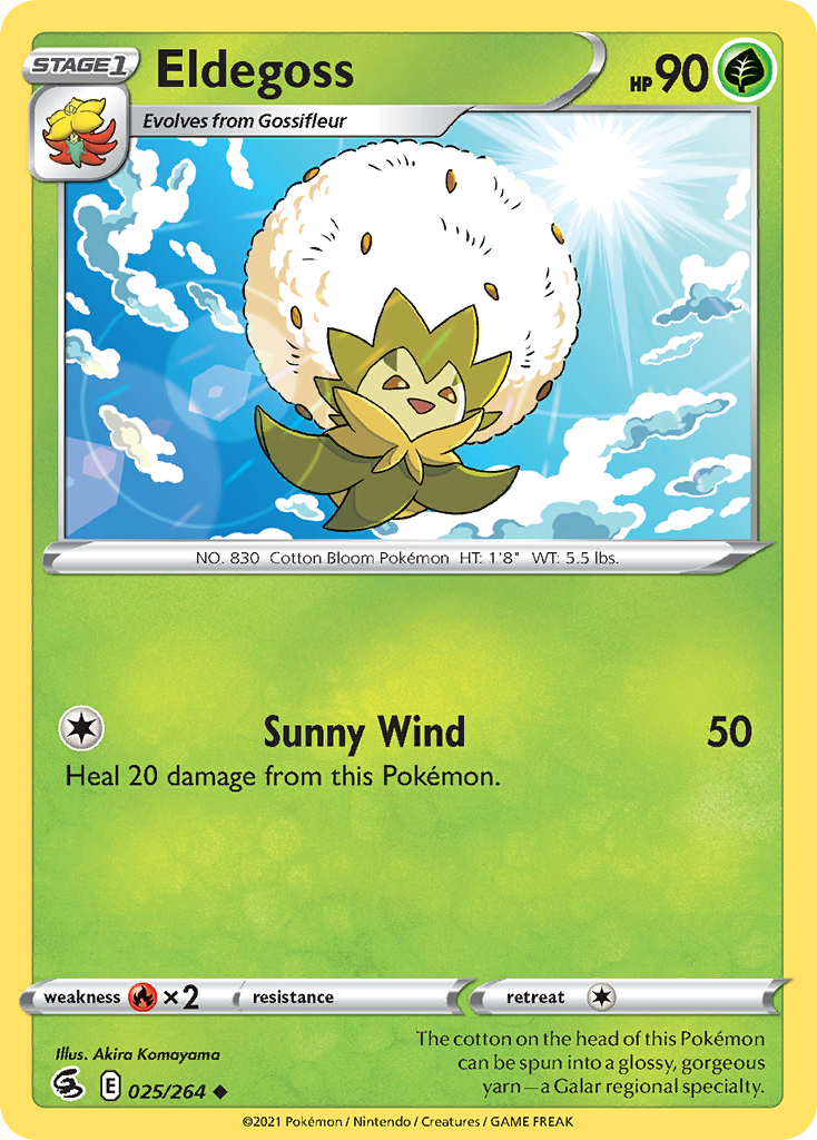 Eldegoss — SWSH08: Fusion Strike #025/264