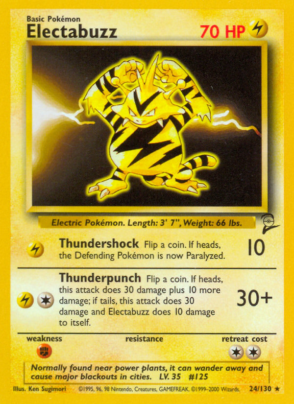 Electabuzz — Base Set 2 #024/130