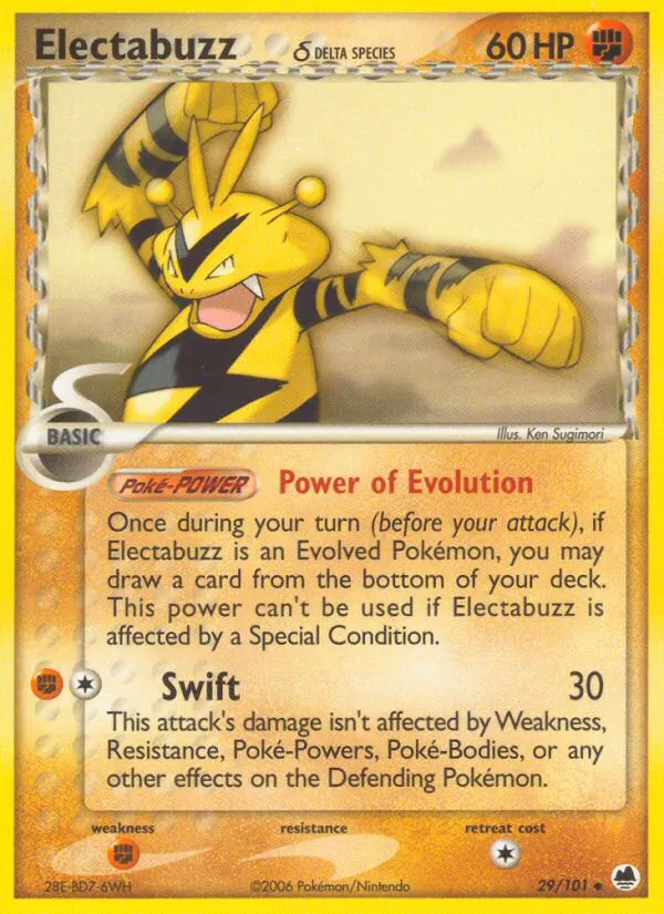 Electabuzz (Delta Species) — Dragon Frontiers #29/101