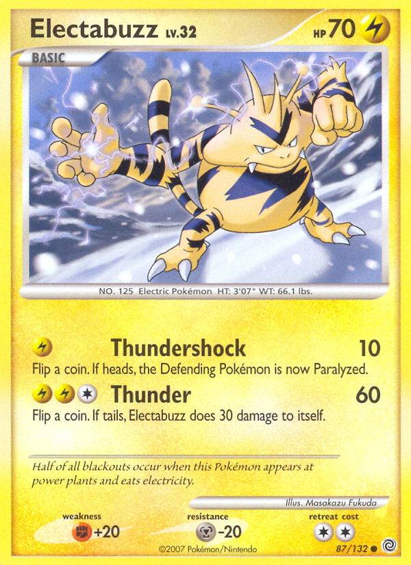 Electabuzz — Secret Wonders #87/132