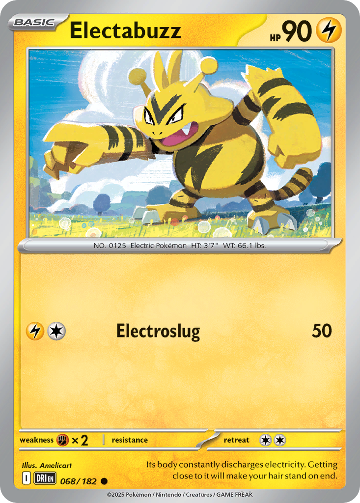 Electabuzz — SV10: Destined Rivals #068/182