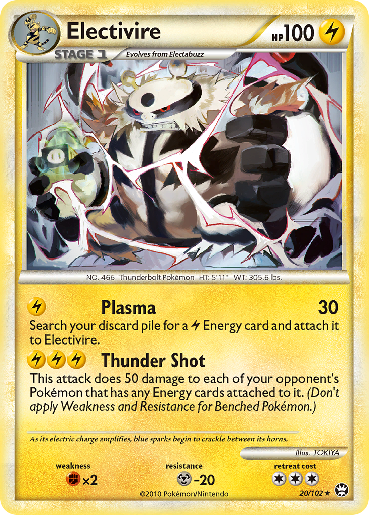 Electivire — Triumphant #20/102