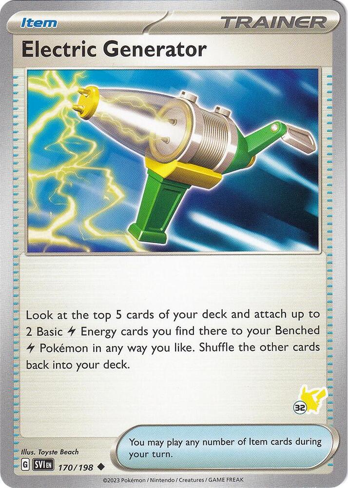 Electric Generator — Battle Academy 2024 #170/198