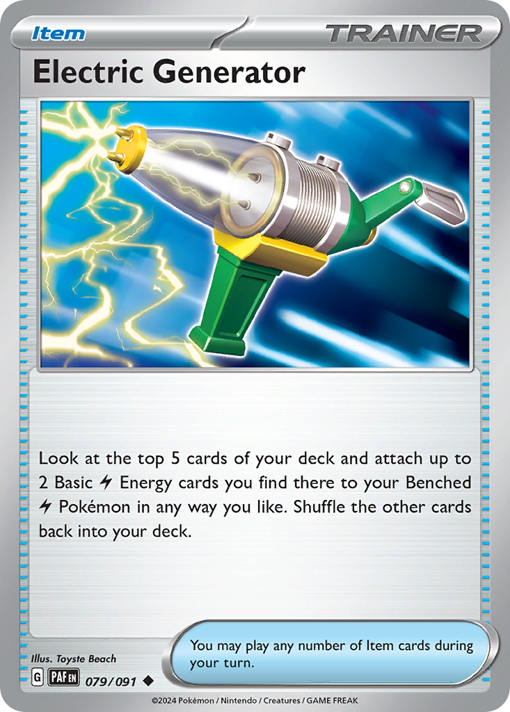 Electric Generator — SV: Paldean Fates #079/091
