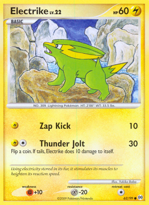 Electrike (62) — Arceus #62/99