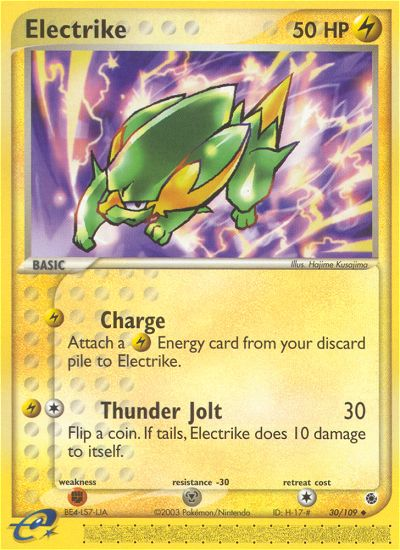 Electrike — Ruby and Sapphire #30/109