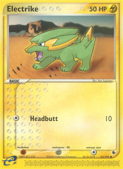 Electrike — Ruby and Sapphire #52/109