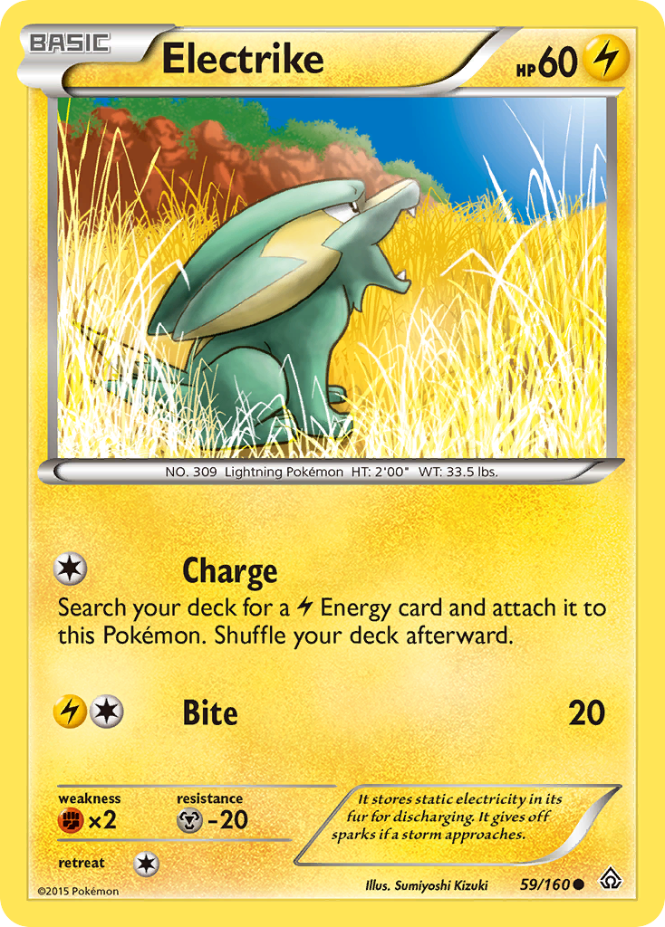 Electrike — XY - Primal Clash #59/160