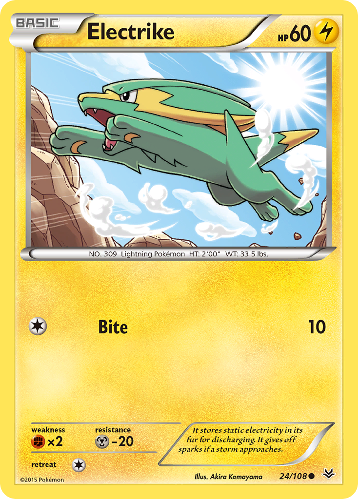 Electrike — XY - Roaring Skies #24/108