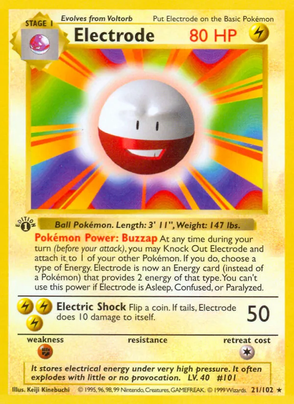Electrode — Base Set #021/102