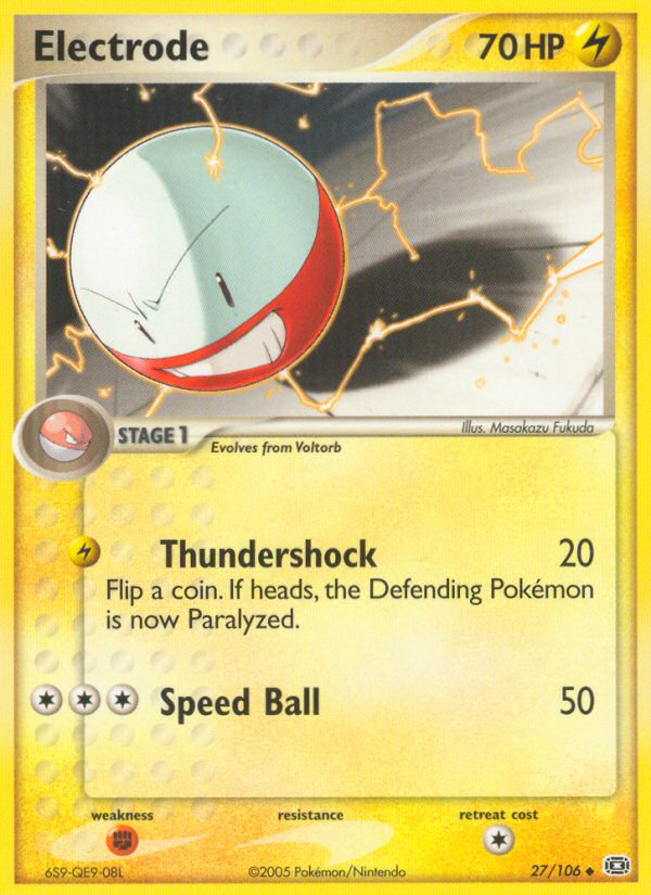 Electrode — Emerald #27/106