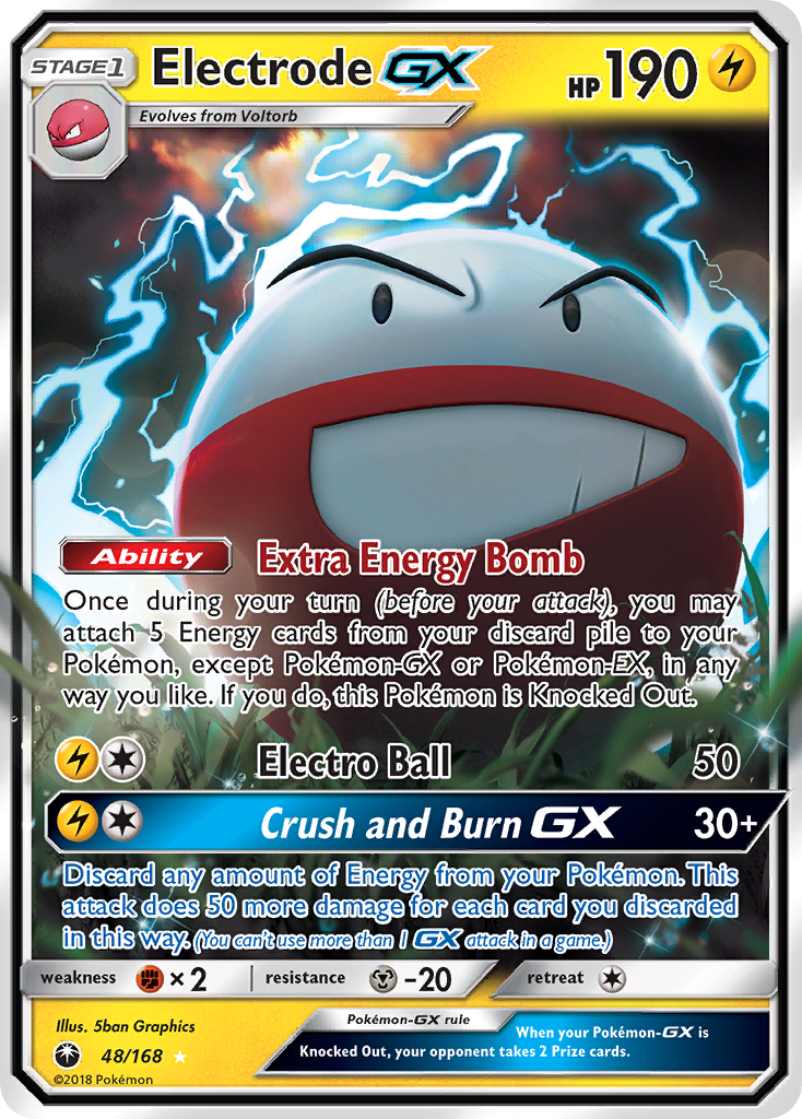 Electrode GX — SM - Celestial Storm #48/168
