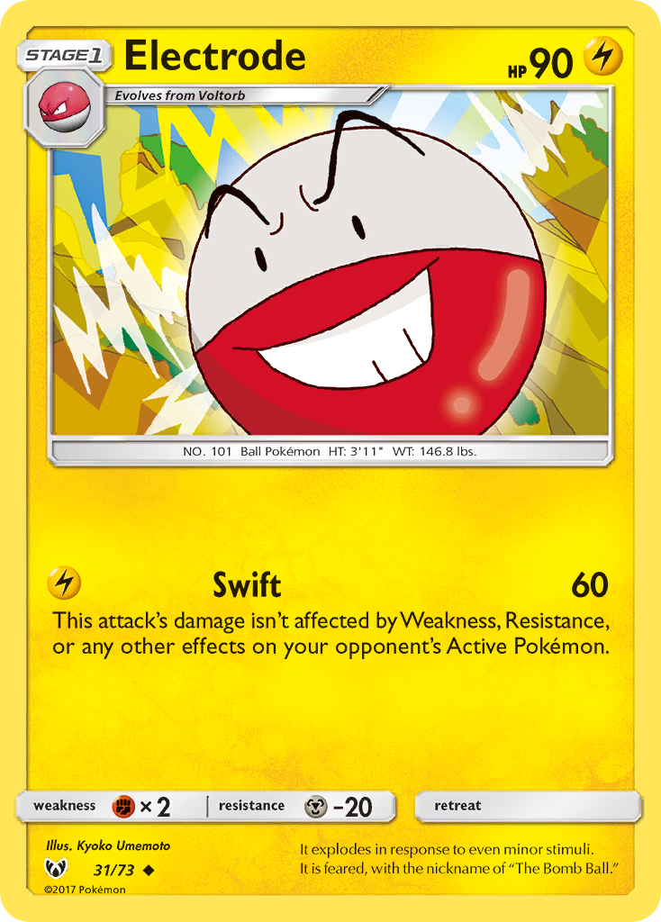 Electrode — Shining Legends #31/73