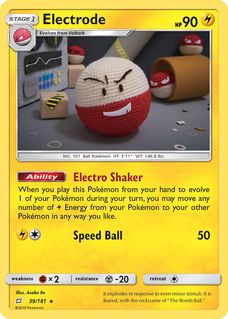 Electrode — SM - Team Up #39/181