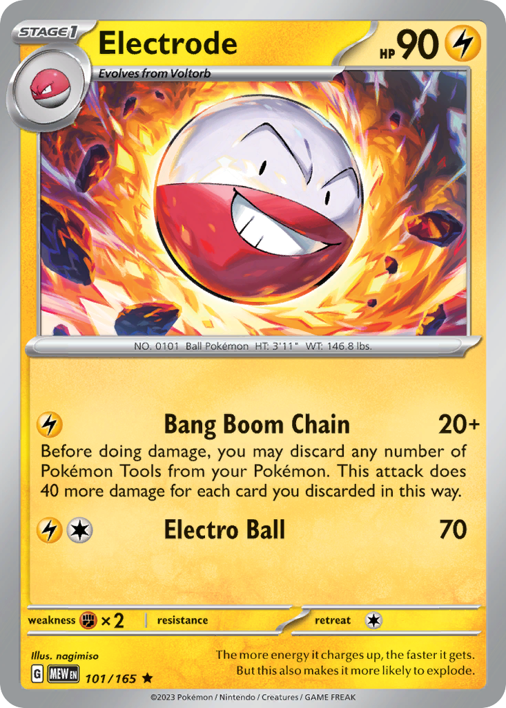 Electrode — SV: Scarlet & Violet 151 #101/165