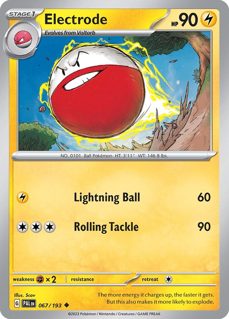 Electrode — SV02: Paldea Evolved #067/193