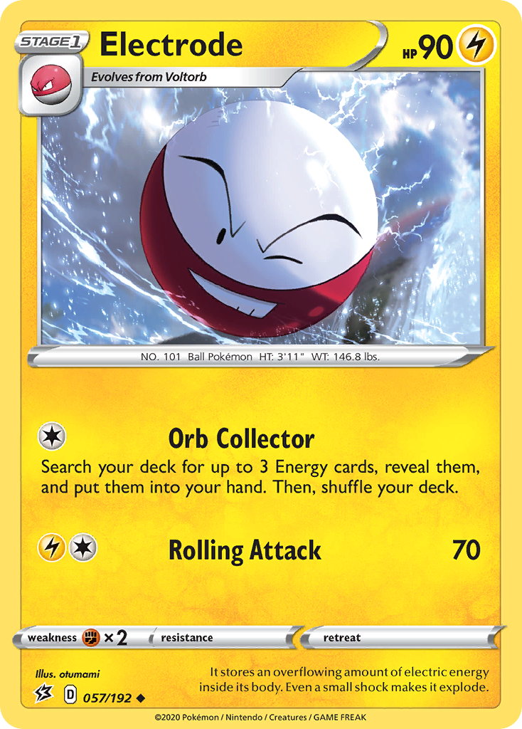 Electrode — SWSH02: Rebel Clash #057/192