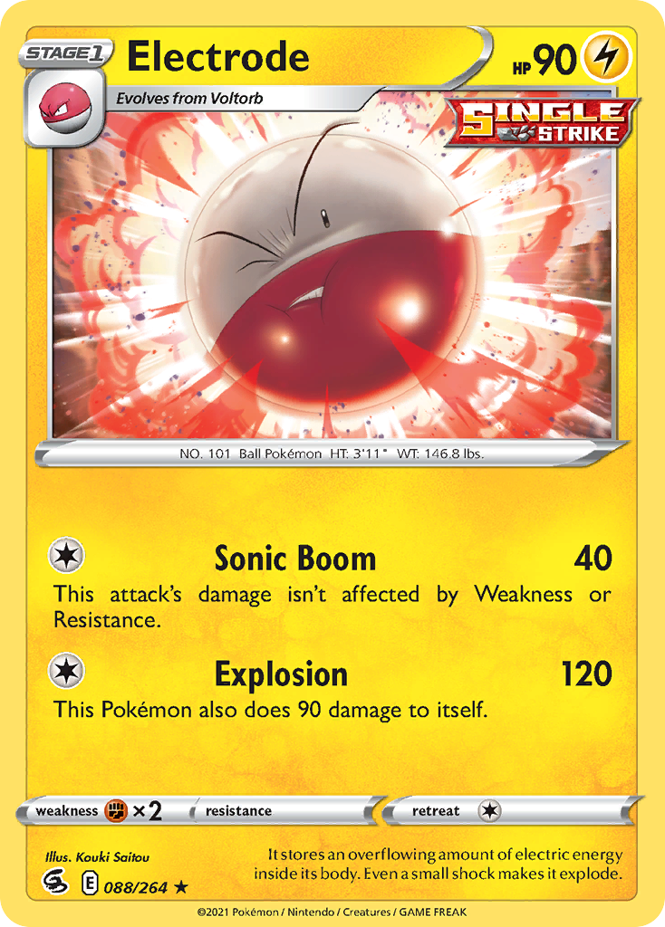 Electrode — SWSH08: Fusion Strike #088/264