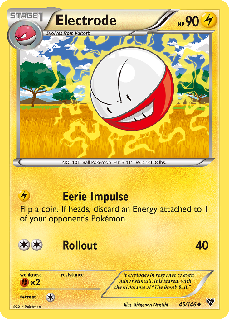 Electrode — XY Base Set #45/146