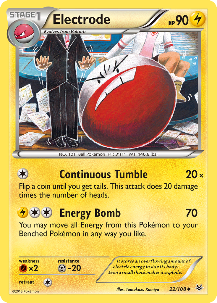 Electrode — XY - Roaring Skies #22/108