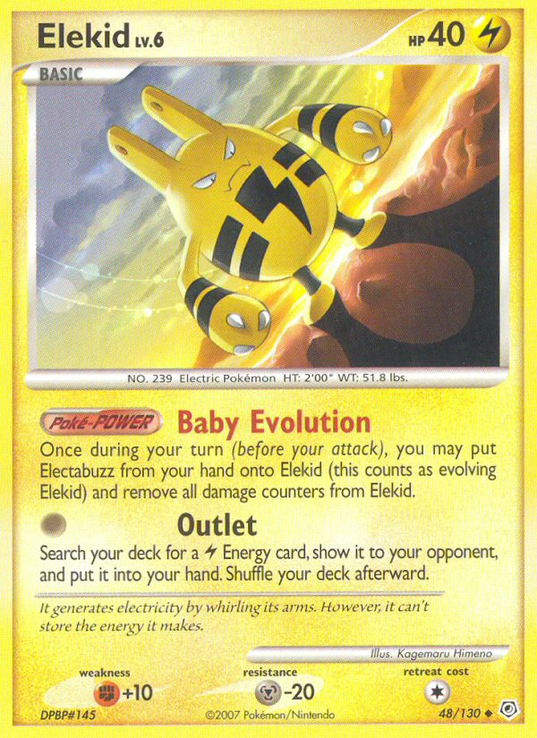 Elekid — Diamond and Pearl #48/130