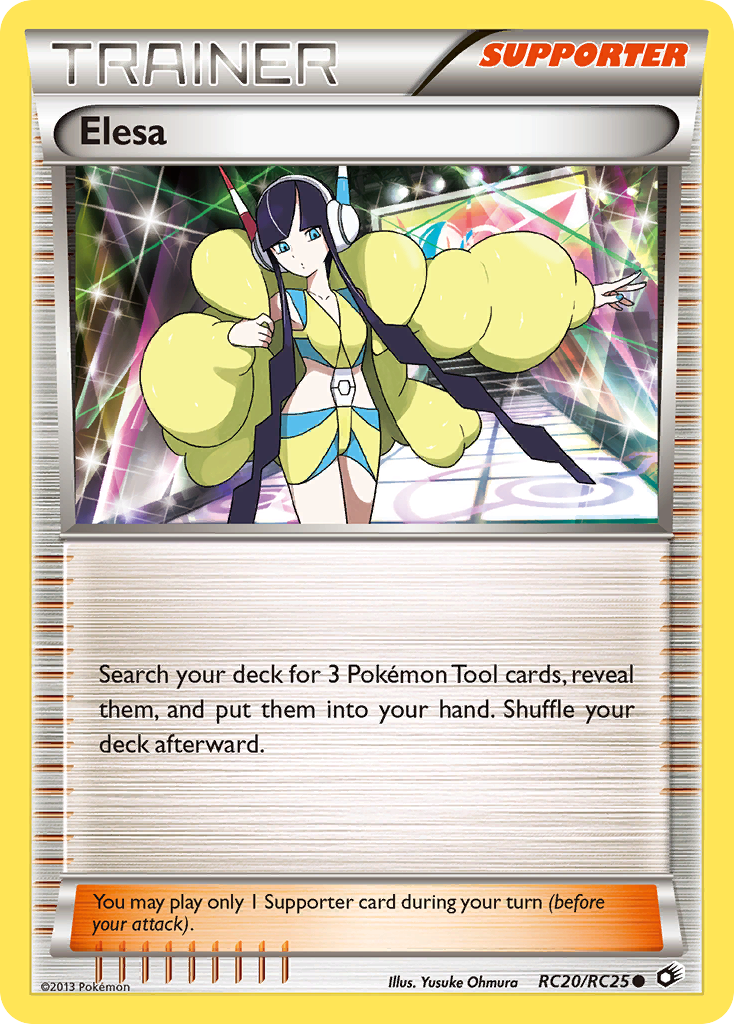 Elesa — Legendary Treasures: Radiant Collection #RC20/RC25