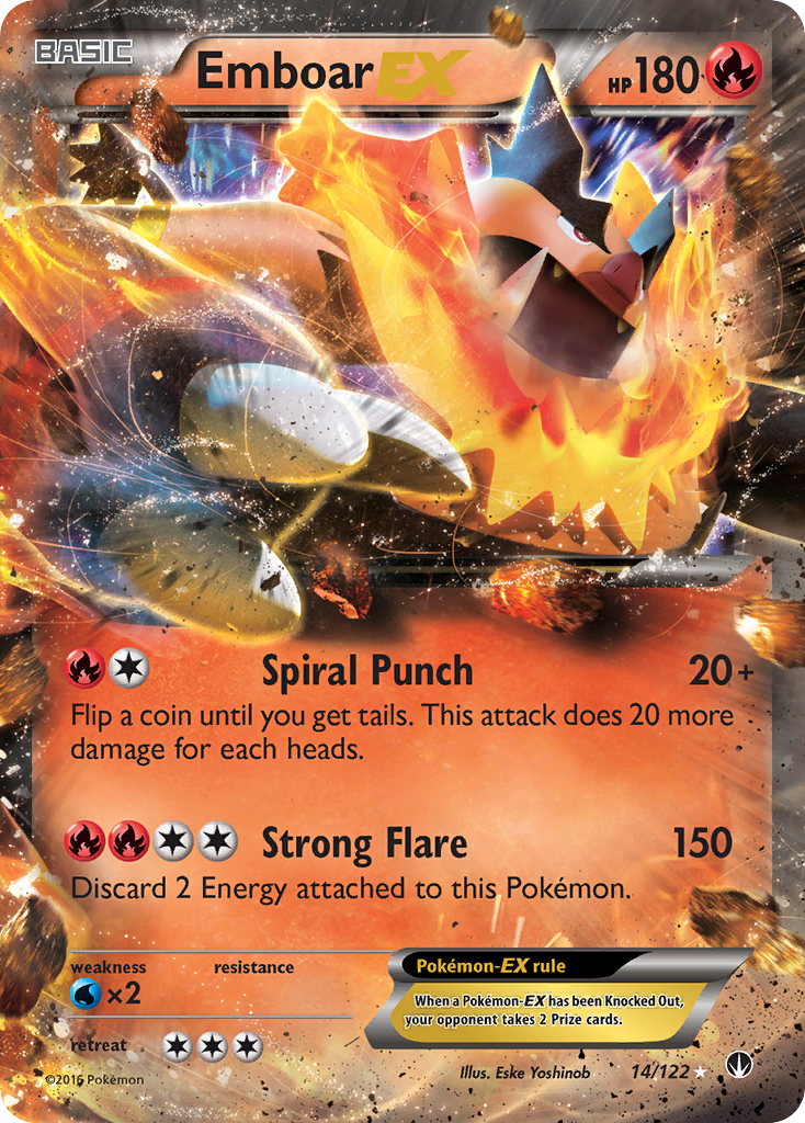 Emboar EX — XY - BREAKpoint #14/122