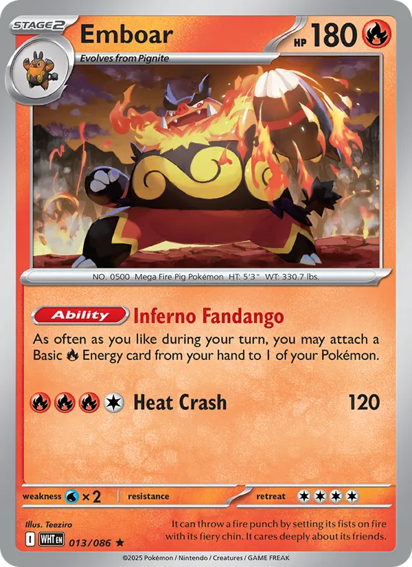 Emboar (Master Ball Pattern)
